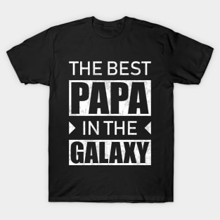 The Best Papa In The Galaxy T-Shirt